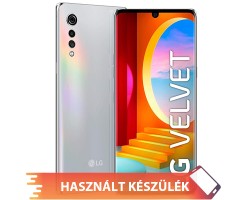Használt mobiltelefon LG Velvet (G910E) 6/128GB ezüst 00001036